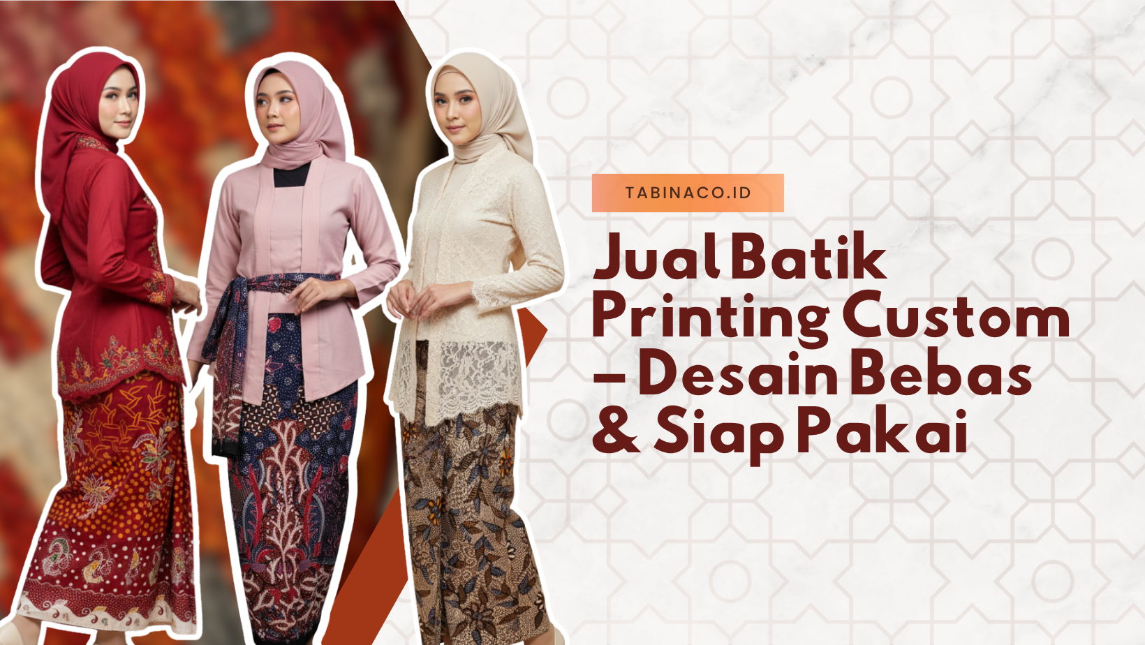 Jual Batik Printing Custom – Desain Bebas & Siap Pakai