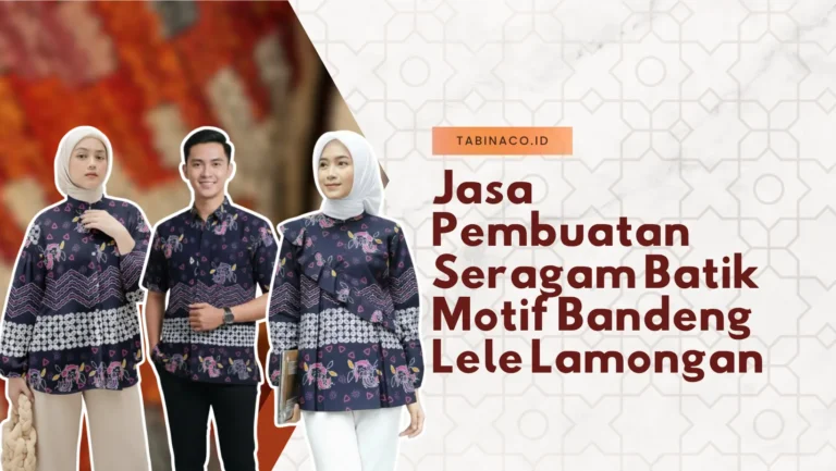 Jasa Pembuatan Seragam Batik Motif Bandeng Lele Lamongan