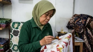 proses batik tulis