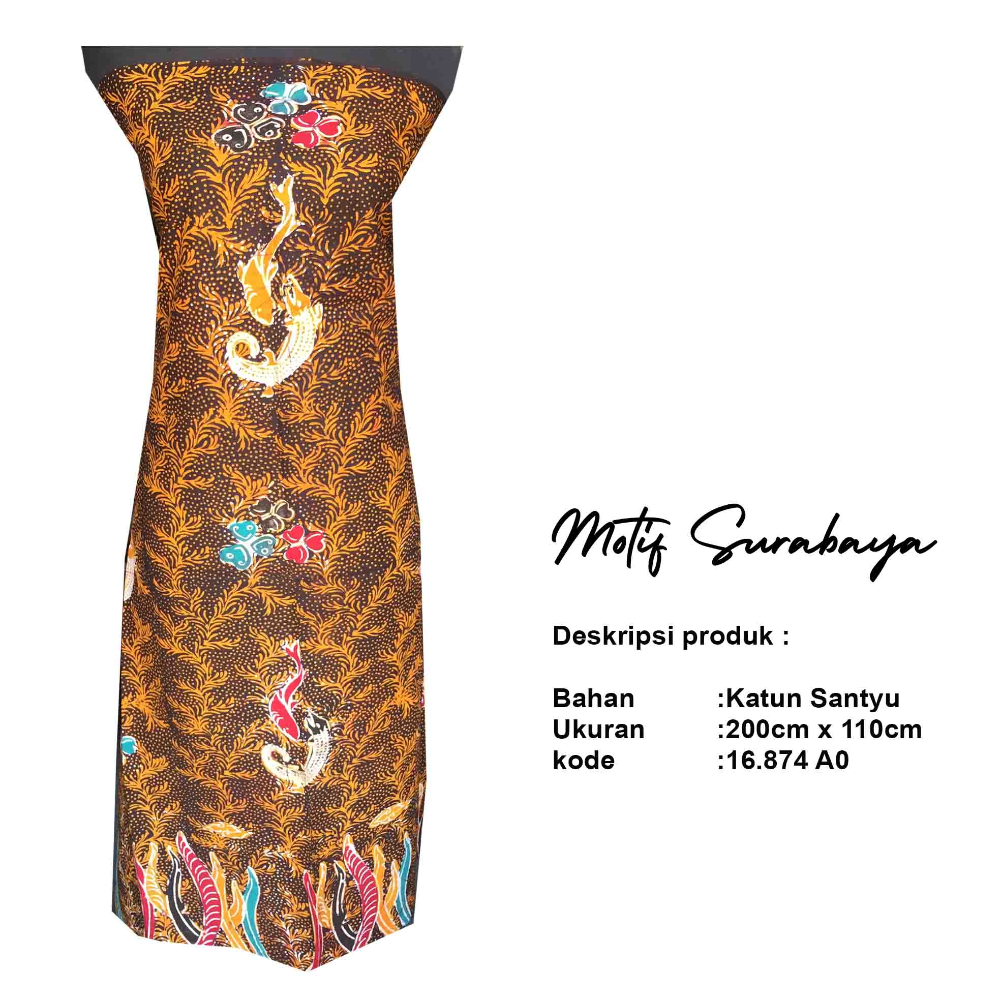 Batik Motif Surabaya TabinaCo