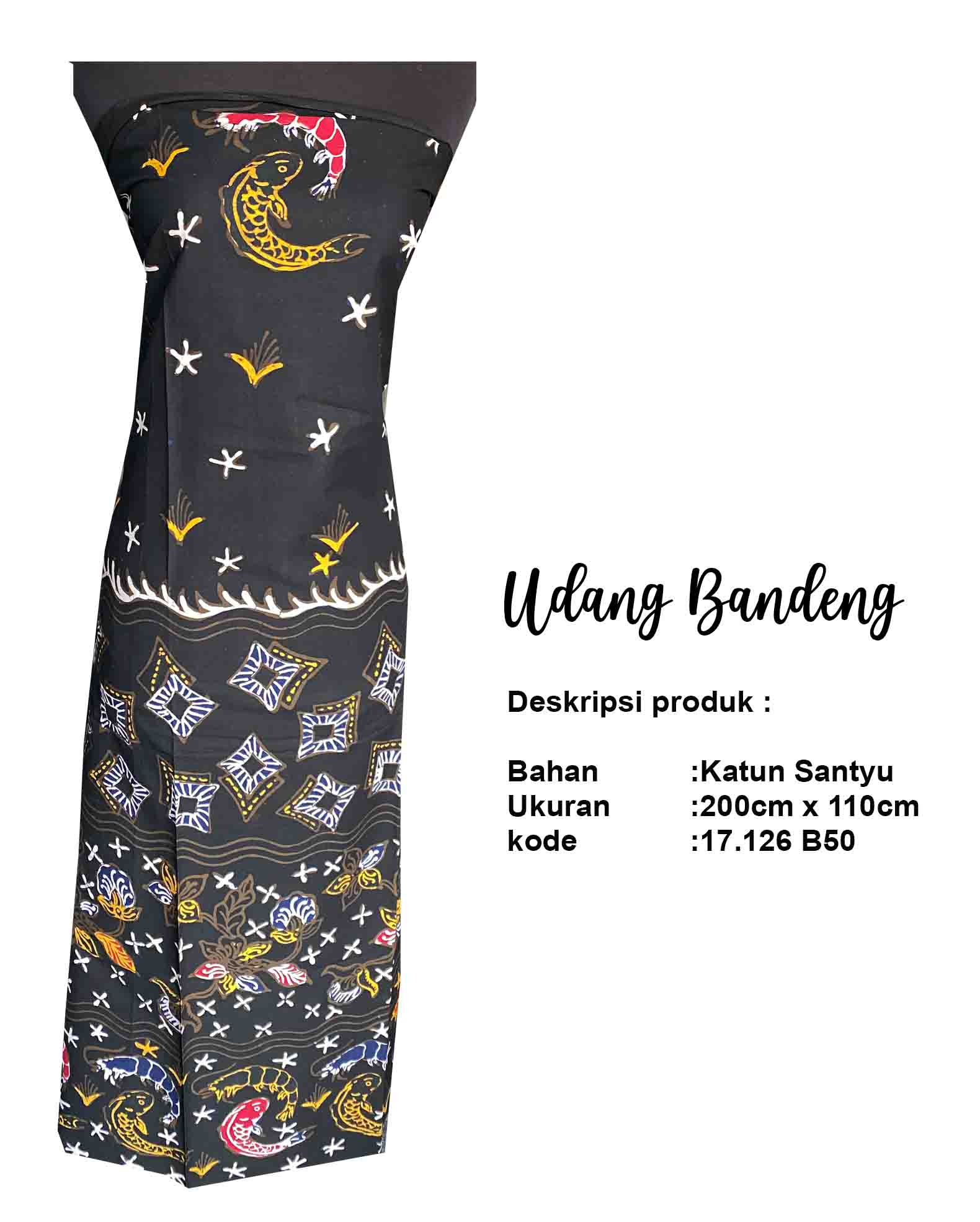 Kain Batik Udang Bandeng TabinaCo