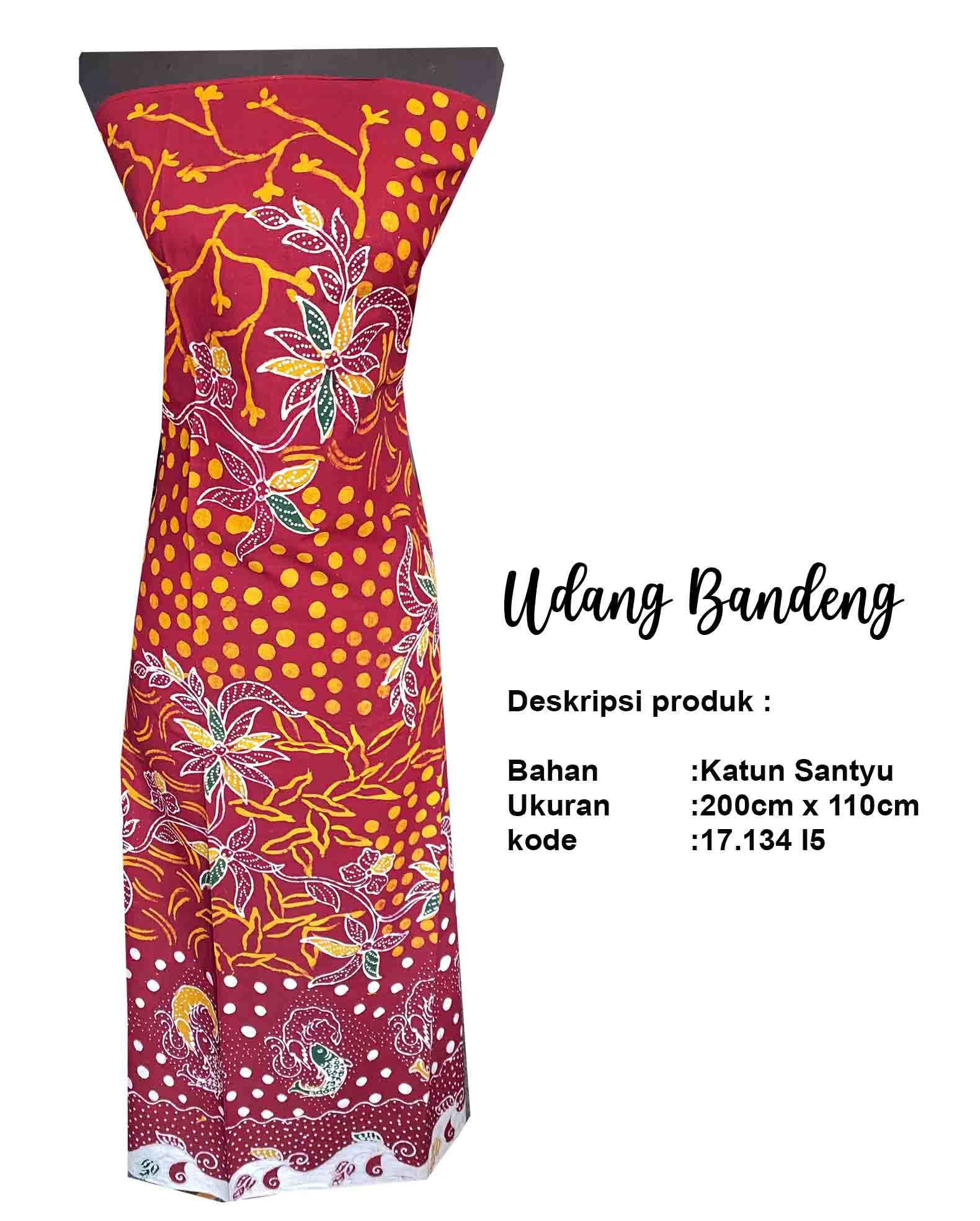 Motif Udang Bandeng Sidoarjo TabinaCo
