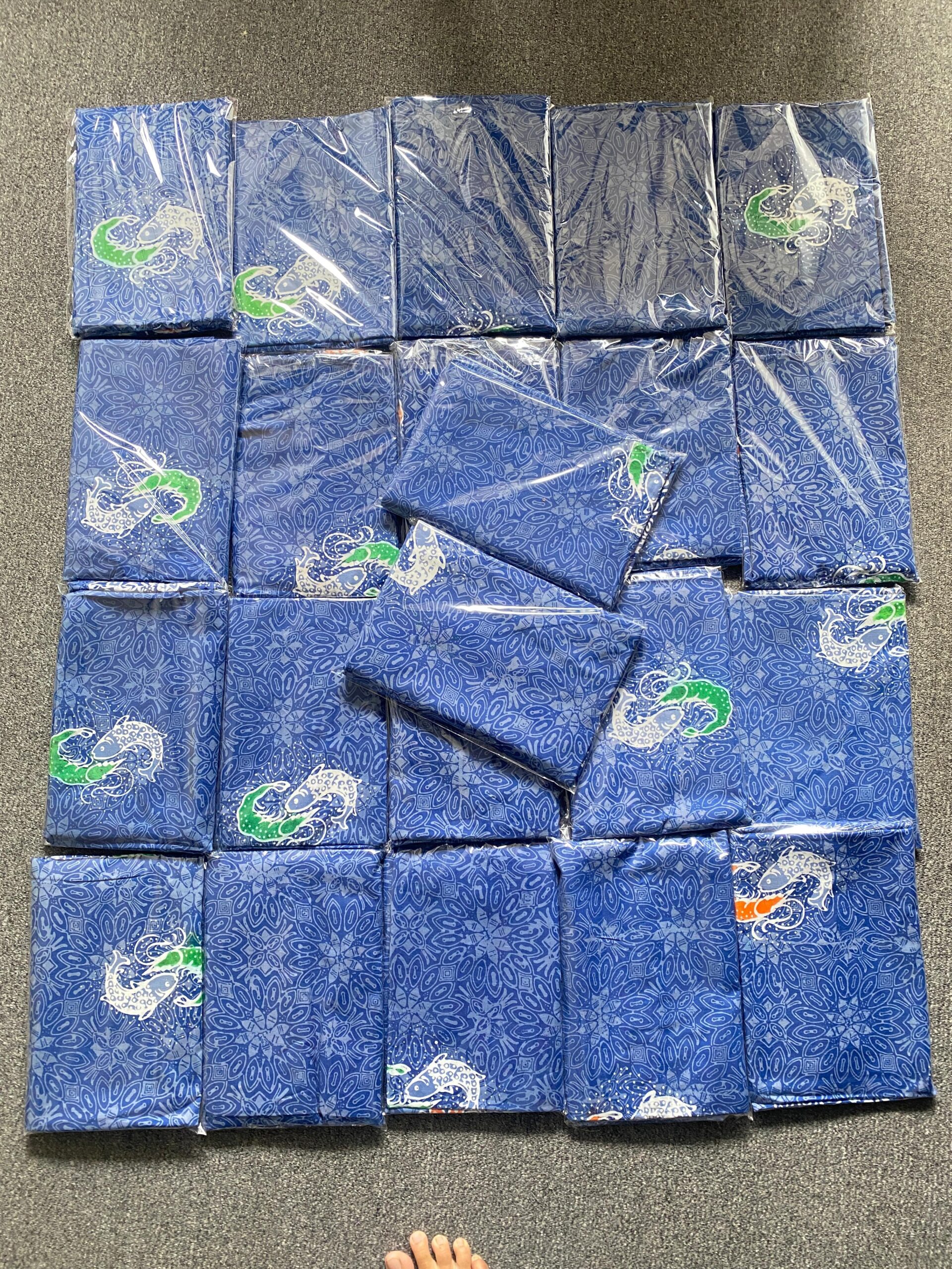 Hasil produksi motif custom TabinaCo