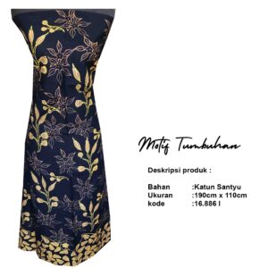 batik motif tumbuhan