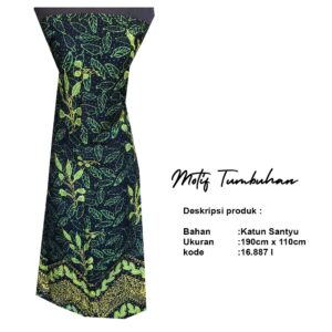 batik motif tumbuhan