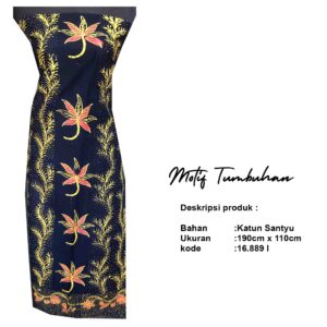 batik motif tumbuhan