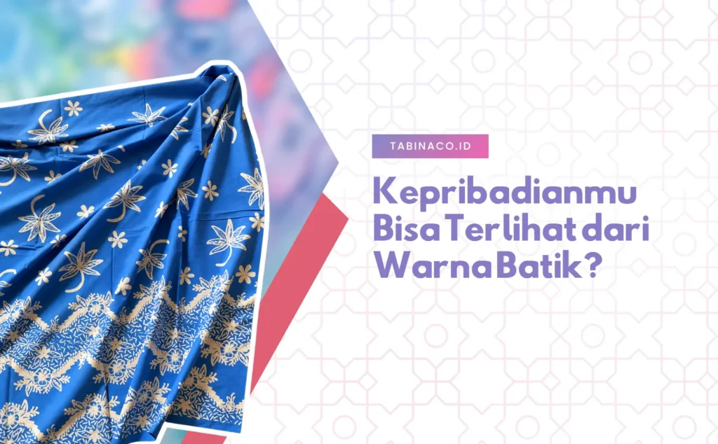 kepribadian warna batik