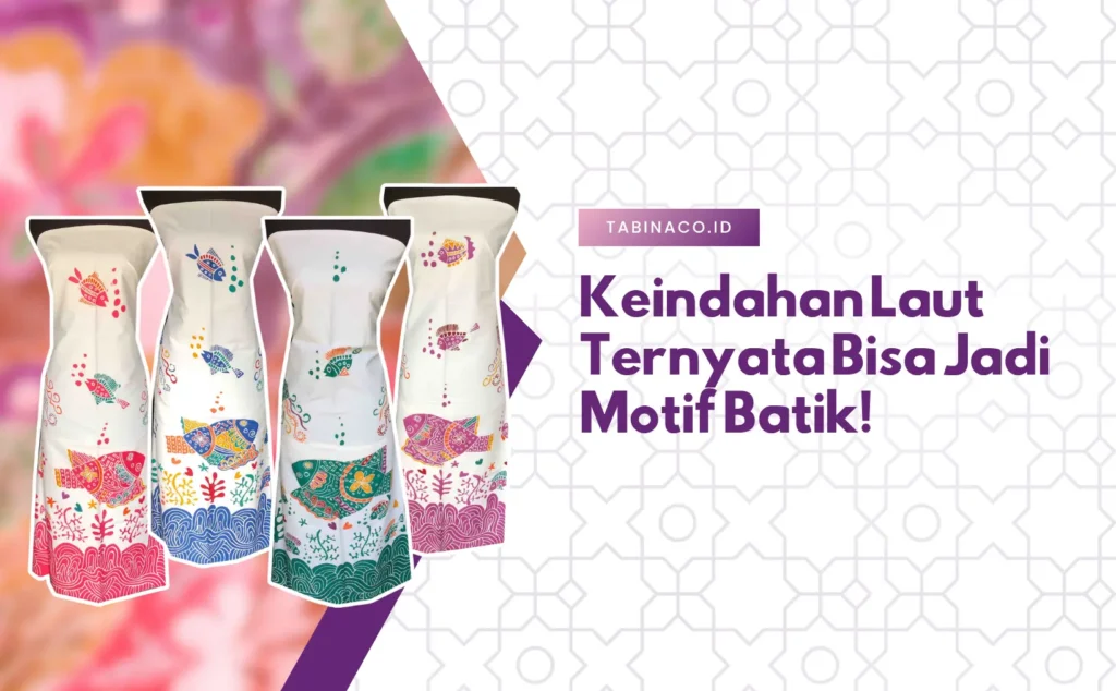 batik biota laut